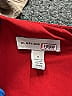 ML Monique Lhuillier 100% Polyester Red Cocktail Dress Size 8 - photo 3