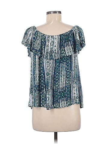 Jasmine & Juliana Short Sleeve Blouse (view 2)