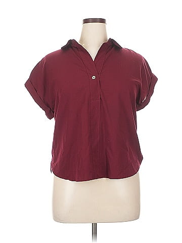 A New Day Short Sleeve Blouse (view 1)