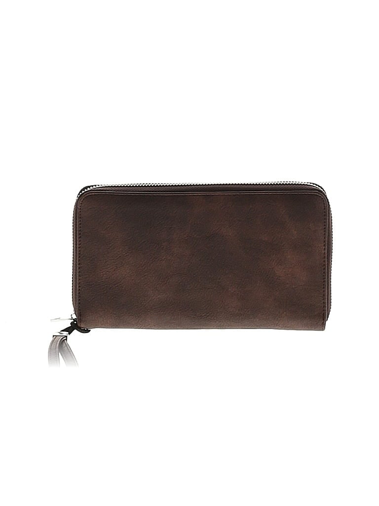 Pre-owned Unbranded Wristlet In Brown