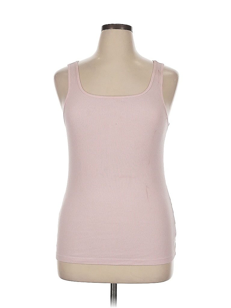 Pre-owned Gap Tank Top Pink Strapless Neckline Tops