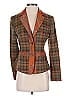 ETRO Tweed Brown Orange Blazer Size EU (IT) 40 / US 4 - photo 1