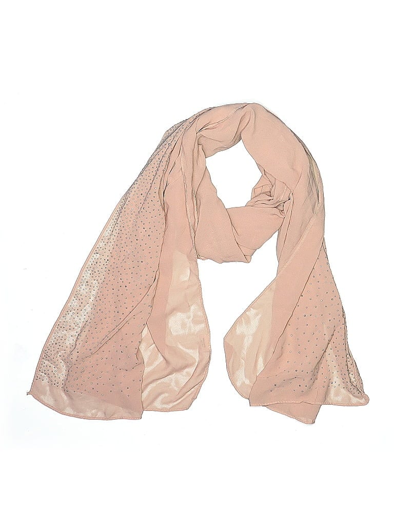 Pre-owned Assorted Brands Scarf In Pink