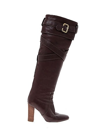 Chloé Leather Knee Boots (view 1)