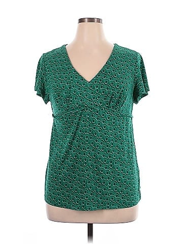 Daisy Fuentes Short Sleeve Blouse (view 1)