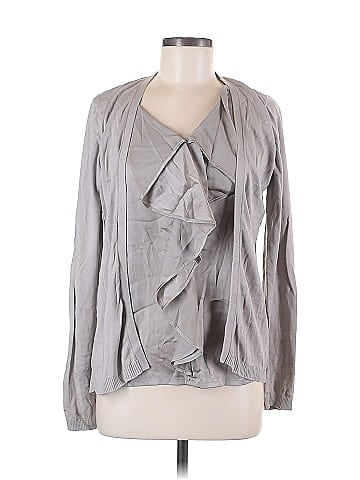 August Silk Cardigan (view 1)
