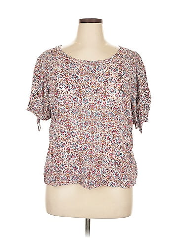 Jones & Co Short Sleeve Blouse (view 1)