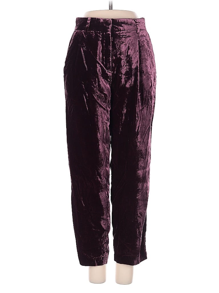Pre-owned Ann Taylor Loft Casual Pants In Purple