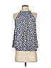 MICHAEL Michael Kors Blue Sleeveless Blouse Size XXS - photo 1