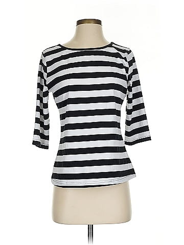 Allegra K 3/4 Sleeve T-Shirt (view 1)