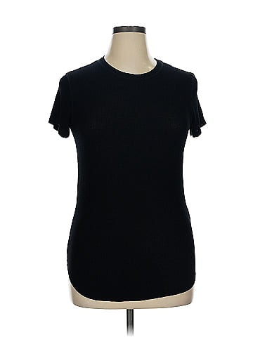 Zara W&B Collection Short Sleeve Top (view 1)