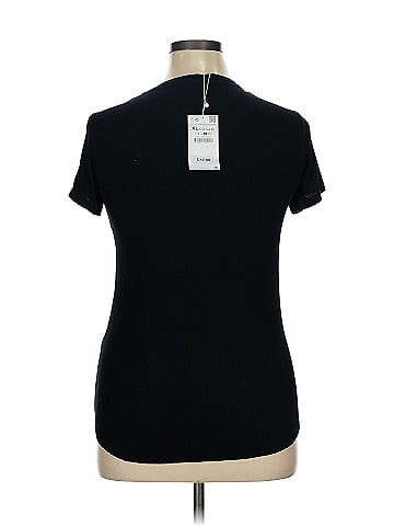 Zara W&B Collection Short Sleeve Top (view 2)