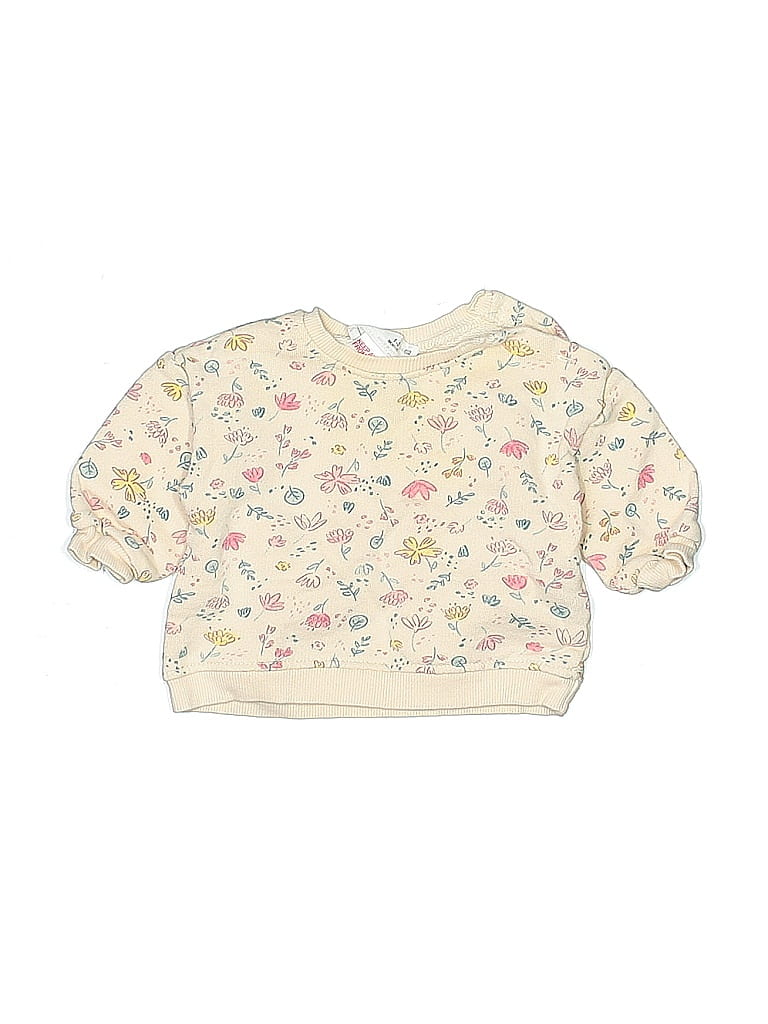 Zara Baby Yellow Long Sleeve Top 0-3 MO / 3 MO - photo 1