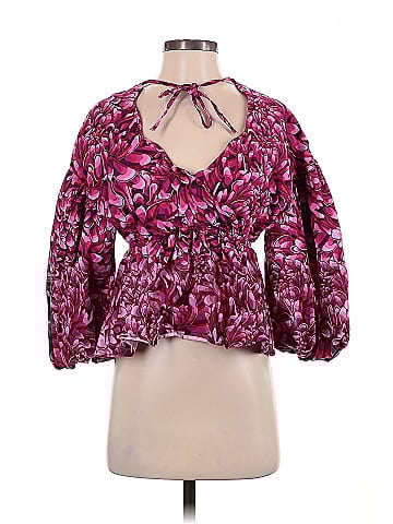 KIKA VARGAS X TARGET 3/4 Sleeve Blouse (view 1)