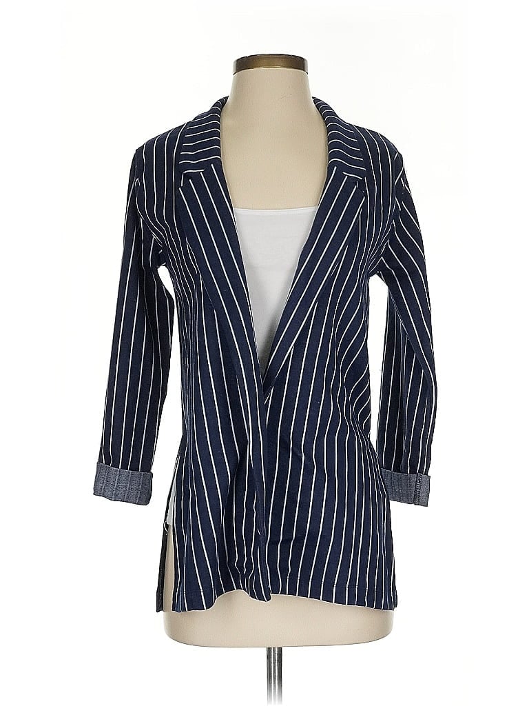 Pre-owned Crave Fame By Almost Famous Blazer Jacket In Blue