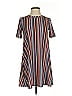 BCBGeneration Stripes Brown Casual Dress Size XS - photo 1