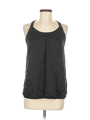 C&C California Sleeveless Silk Top (view 1)