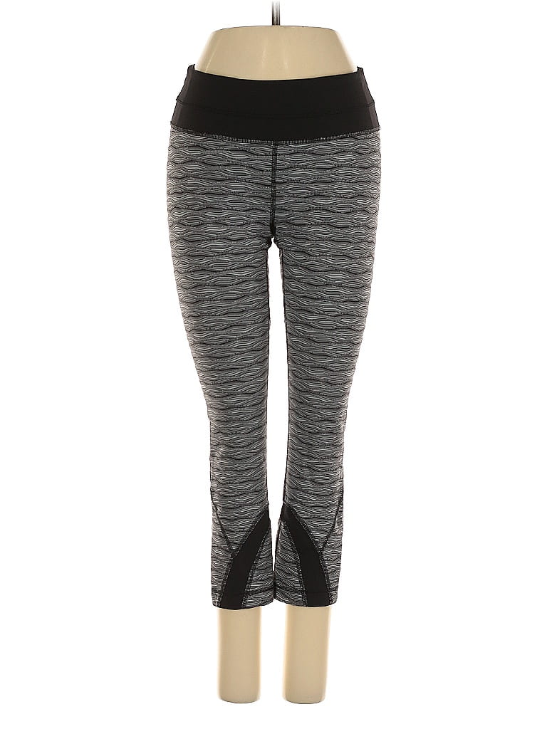 Pre-owned Lululemon Athletica Active Pants In Gray