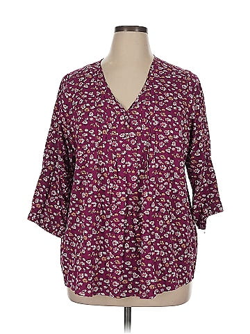 Fun2Fun 3/4 Sleeve Blouse (view 1)