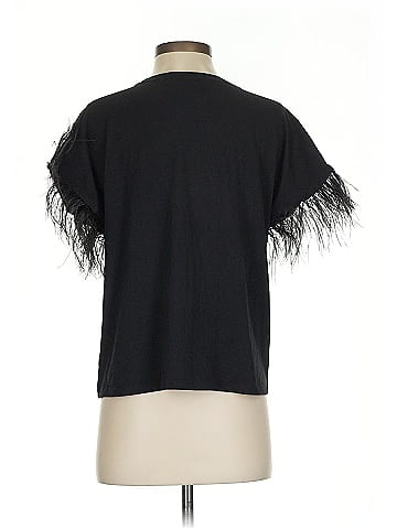 Zara W&B Collection Short Sleeve Top (view 2)