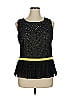 ECI 100% Polyester Black Sleeveless Blouse Size XL - photo 1