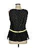 ECI 100% Polyester Black Sleeveless Blouse Size XL - photo 2