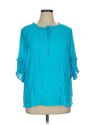 Counterparts 3/4 Sleeve Blouse (view 1)