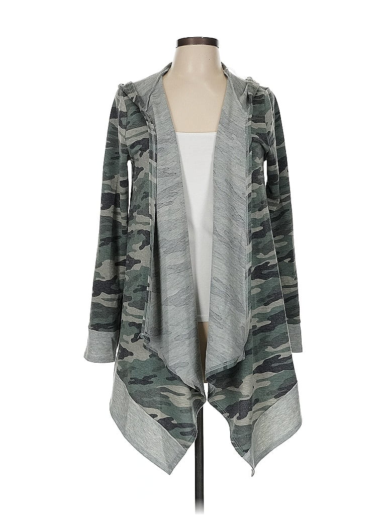 Pre-owned Luna Cardigan Sweater In Gray