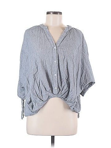 Oxford Sunday 3/4 Sleeve Blouse (view 1)