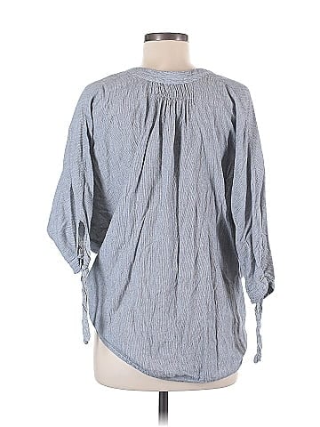 Oxford Sunday 3/4 Sleeve Blouse (view 2)