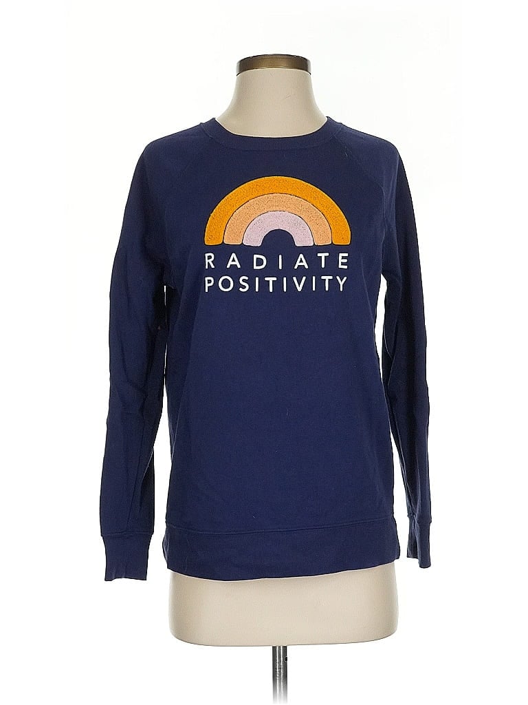 Pre-owned Old Navy Sweatshirt In Blue