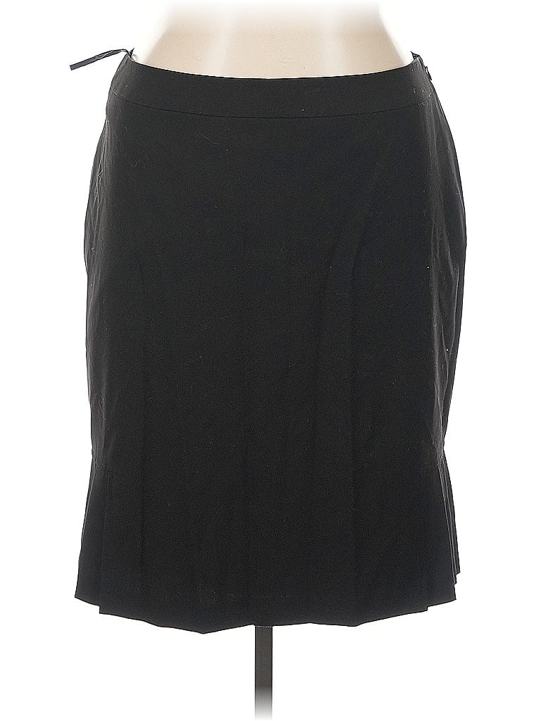 Pre-owned Tahari By Asl Casual Skirt In Black