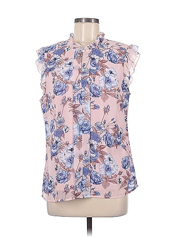 Allegra K Sleeveless Blouse (view 1)