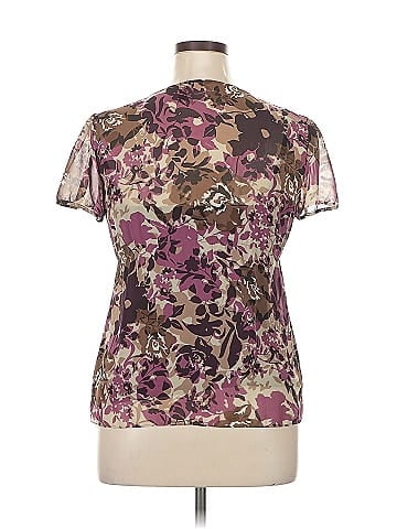 Daisy Fuentes Short Sleeve Blouse (view 2)