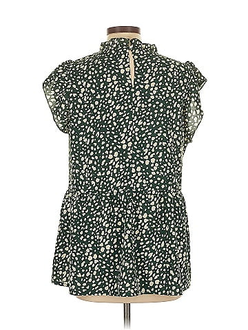 Angashion Short Sleeve Blouse (view 2)