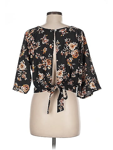 Mia Joy 3/4 Sleeve Blouse (view 2)
