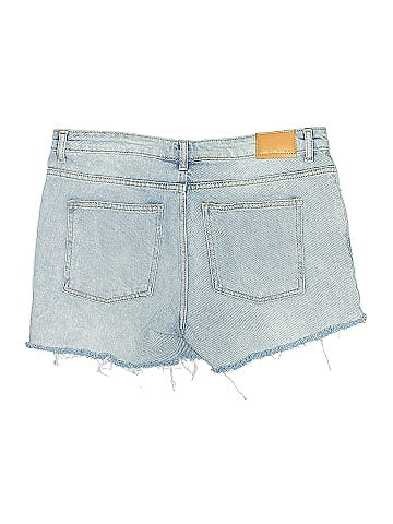 Avec Les Filles Denim Shorts (view 2)