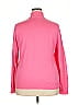 Foxcroft 100% Supima Cotton Solid Pink Pullover Sweater Size XXL - photo 2