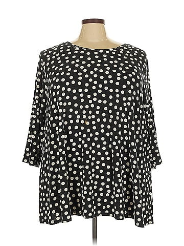 Jessica London 3/4 Sleeve Blouse (view 1)
