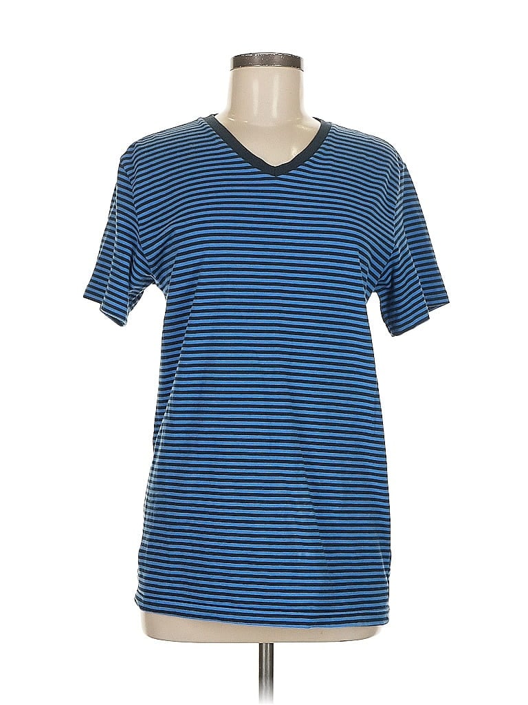 Pre-owned Express Short Sleeve T-shirt In Blue