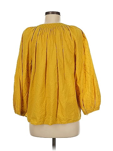 Madewell 3/4 Sleeve Blouse (view 2)