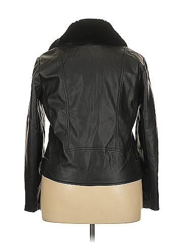 Assorted Brands Faux Leather Jacket (view 2)