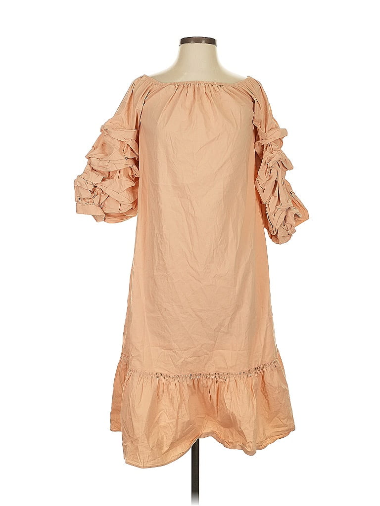 Click to view more detailed imagery on our partner's website Pre-owned Zara Casual Dress In Brown