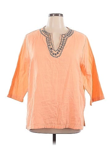 Cathy Daniels 3/4 Sleeve Top (view 1)