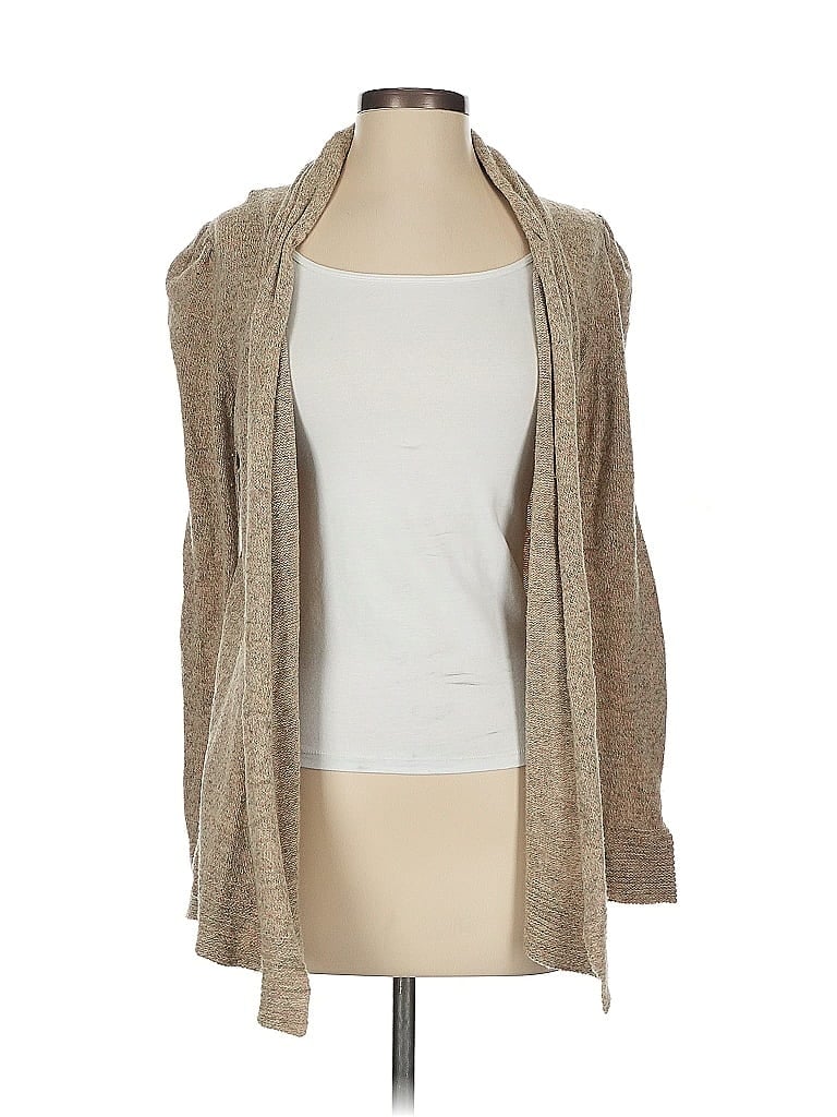 Pre-owned Assorted Brands Cardigan Sweater In Brown