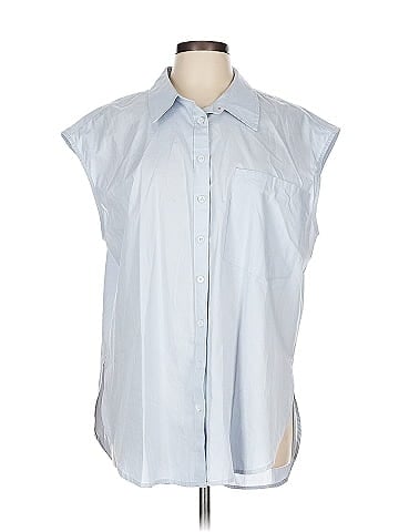 Maeve by Anthropologie Sleeveless Button-Down Shirt (view 1)