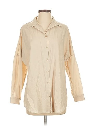 Big Dart 3/4 Sleeve Button-Down Shirt (view 1)