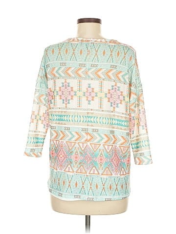 Akemi + Kin 3/4 Sleeve Blouse (view 2)