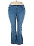 Belle By Kim Gravel Blue Jeans Size 22 - photo 1