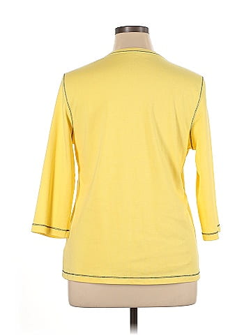 Karen Scott Sport 3/4 Sleeve T-Shirt (view 2)